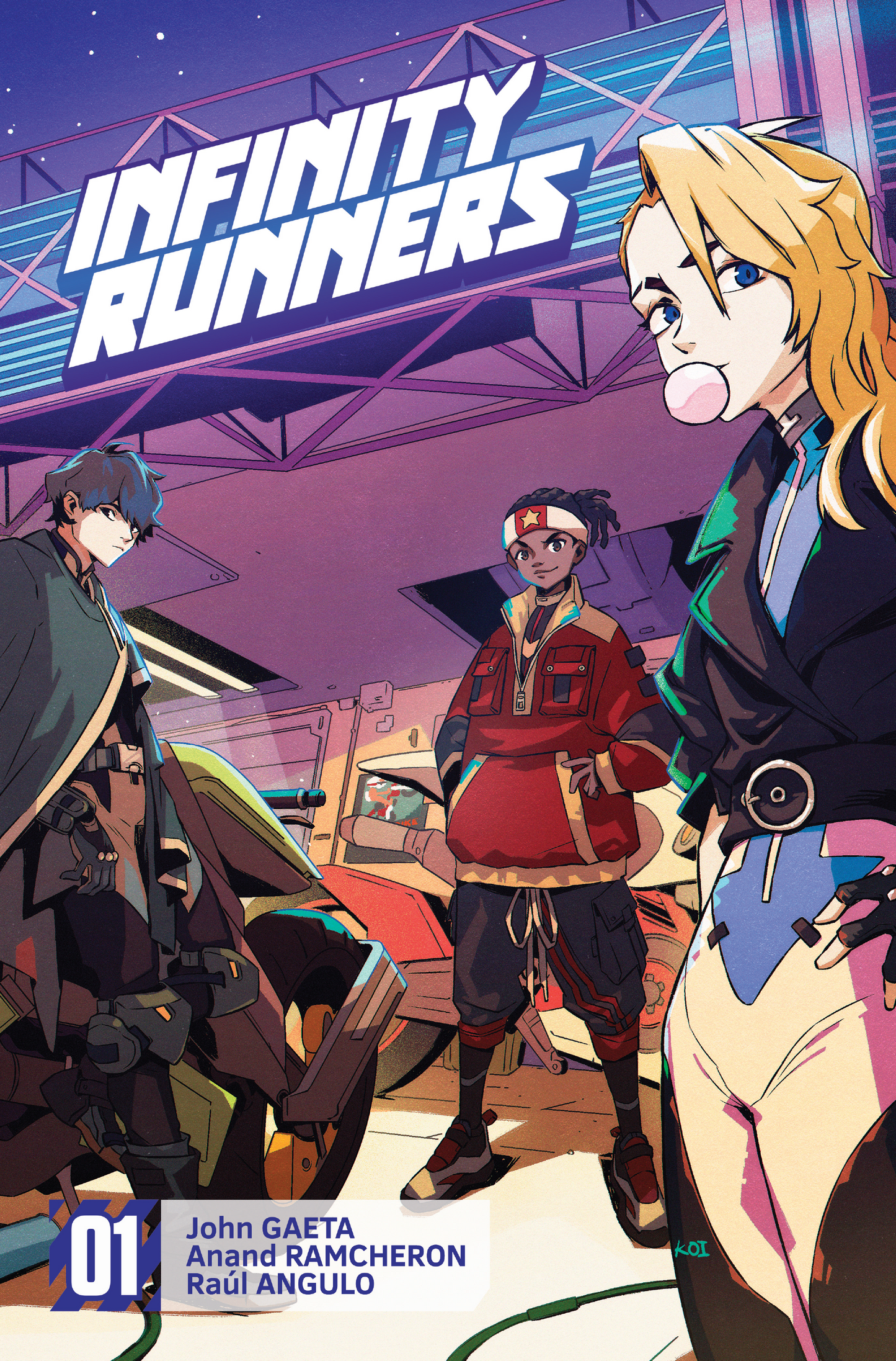 Infinity Runners #1 Variant A Cover