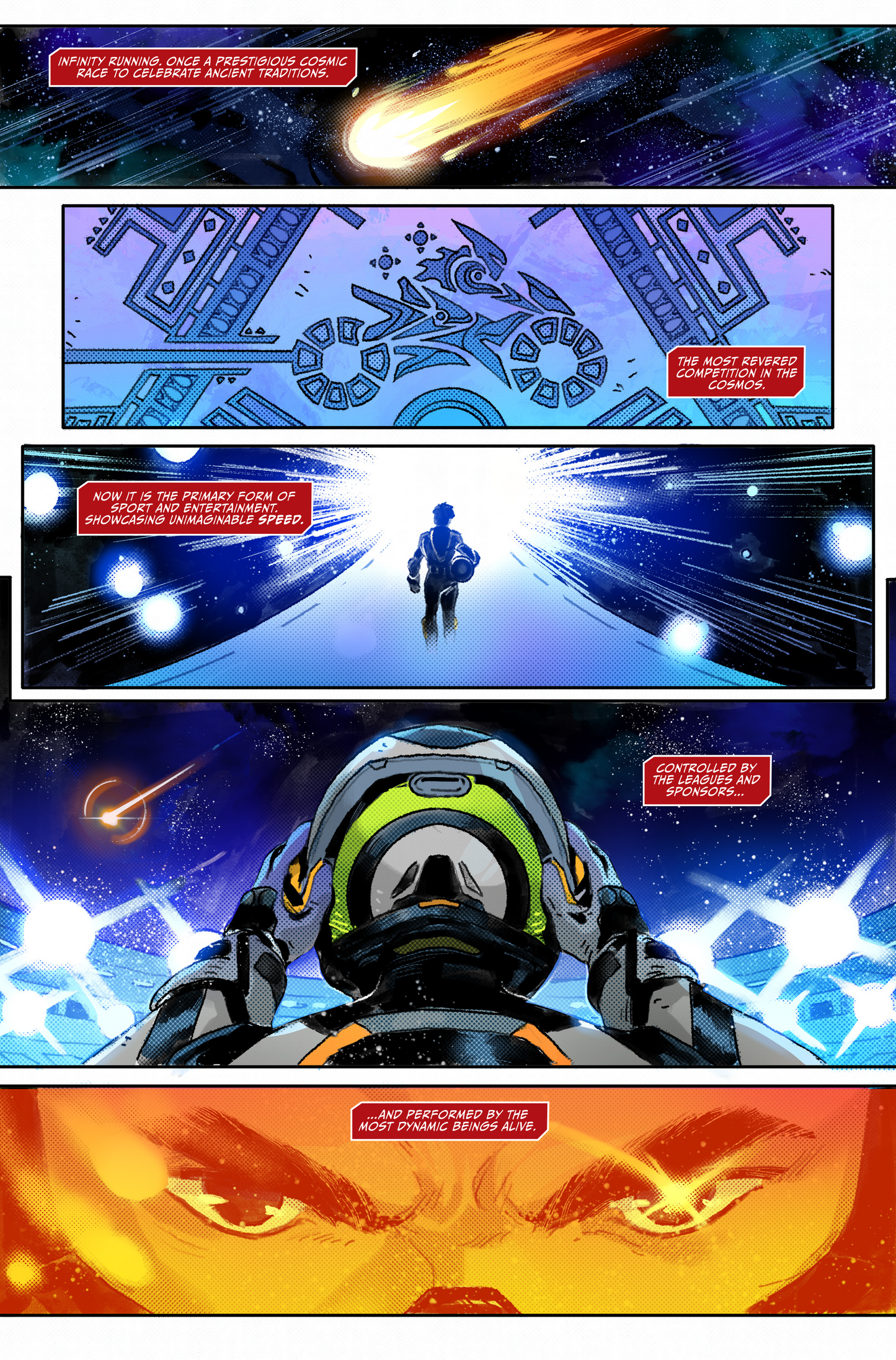 Infinity Runners #1 Page 1